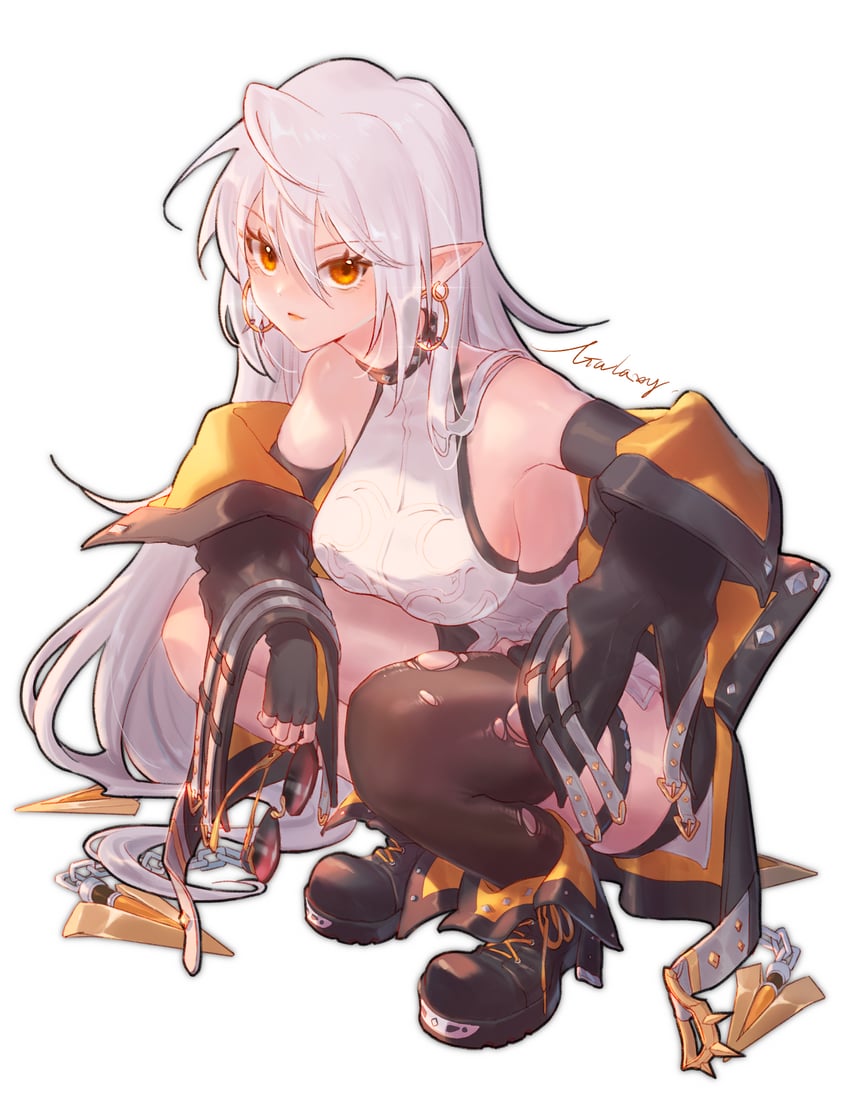 private investigator odile (guardian tales) drawn by box_galaxy