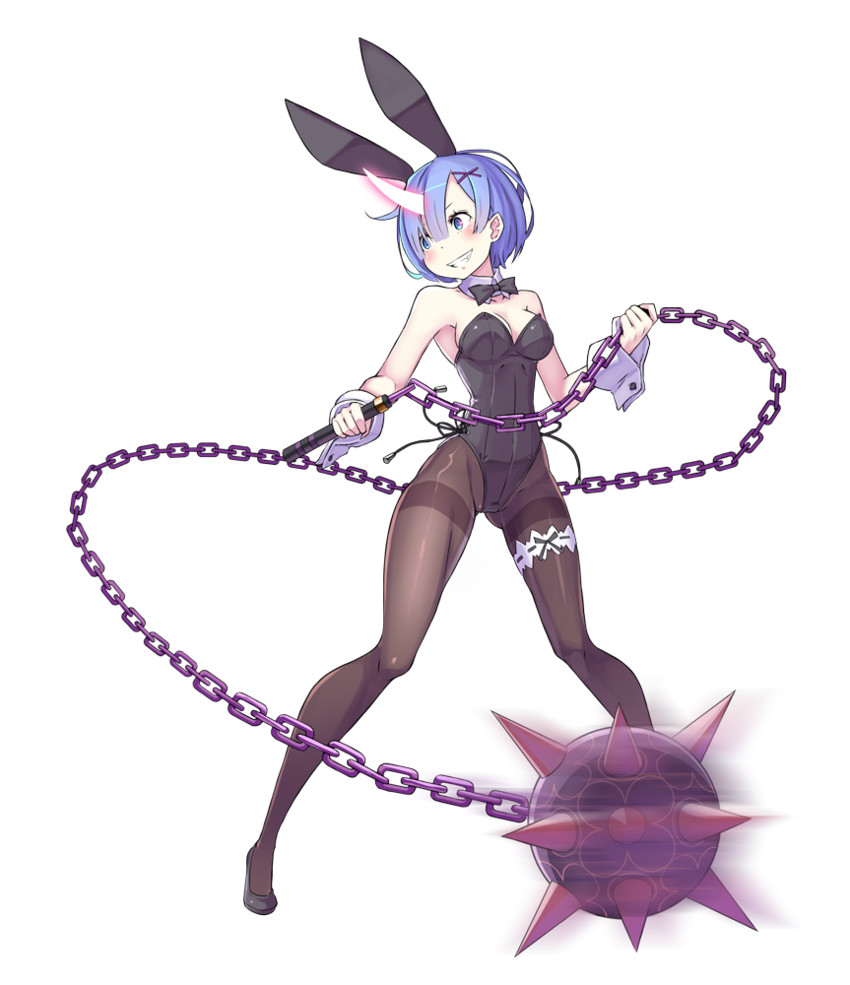 rem (re:zero kara hajimeru isekai seikatsu) drawn by sando_(dukedevil)