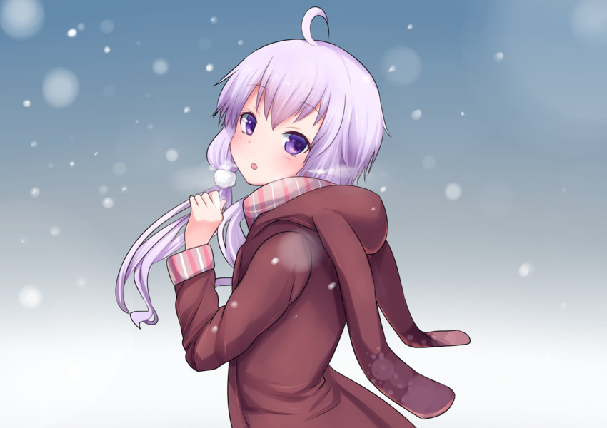 yuzuki yukari (vocaloid and 1 more) drawn by kakan_(amka)