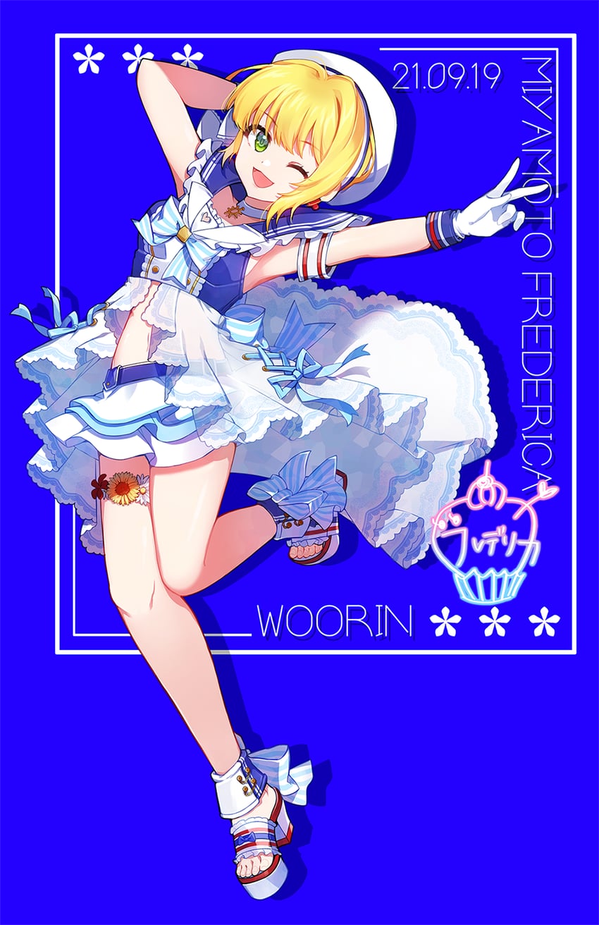 miyamoto frederica (idolmaster and 2 more) drawn by woorin