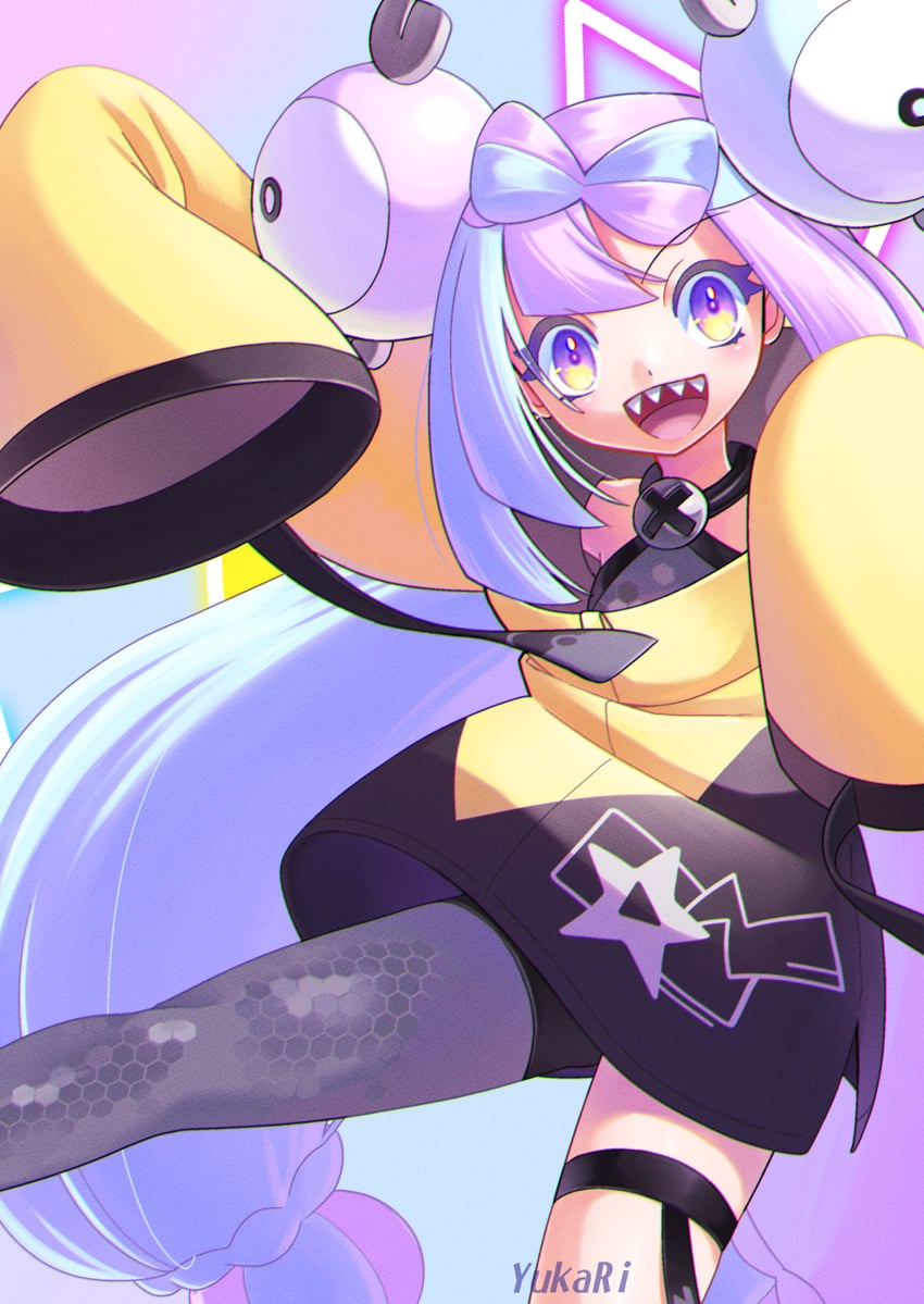 iono (pokemon and 1 more) drawn by yukari_(yukari21653710)