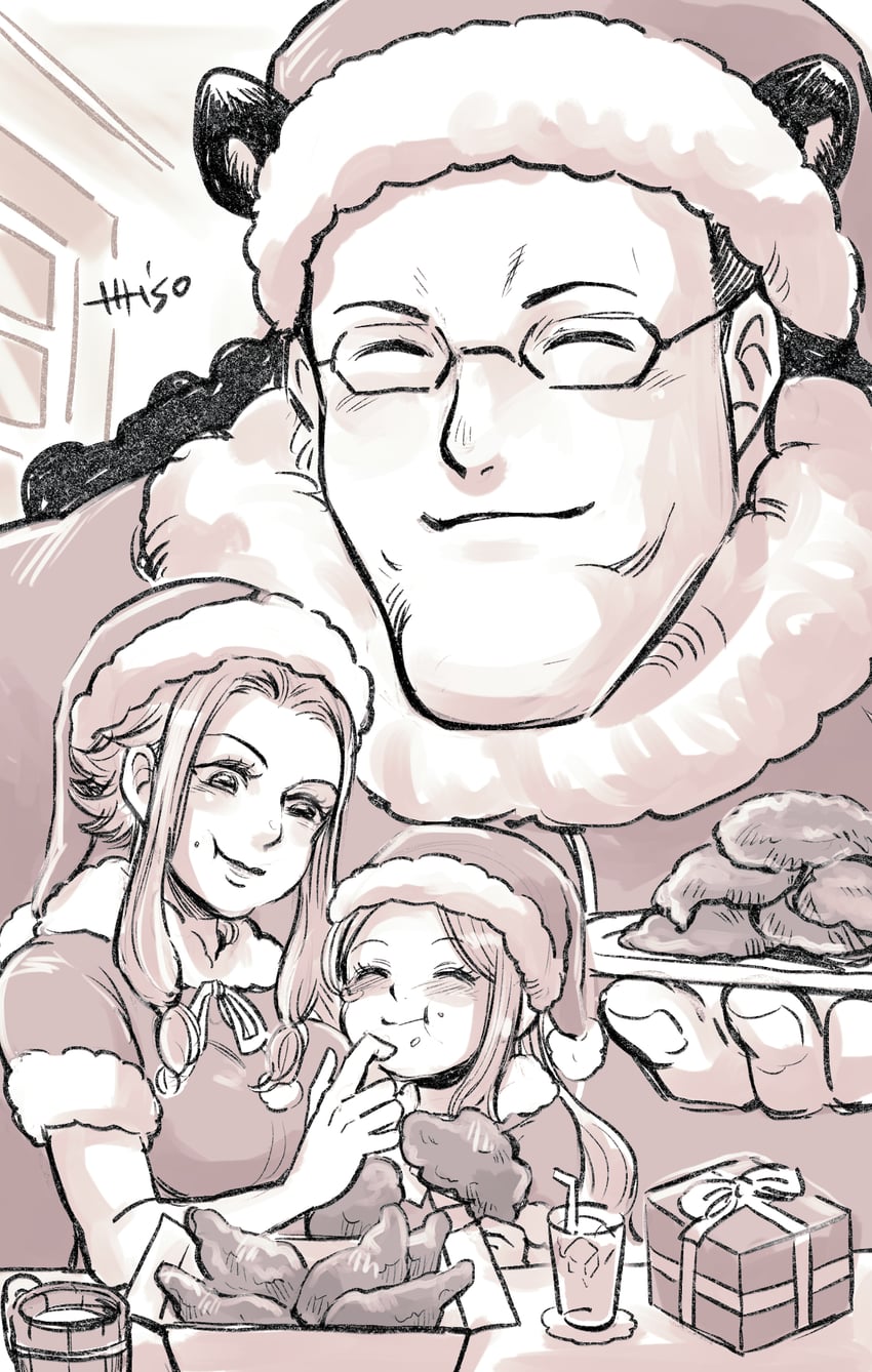jewelry bonney, bartholomew kuma, and ginny (one piece) drawn by misokkasu