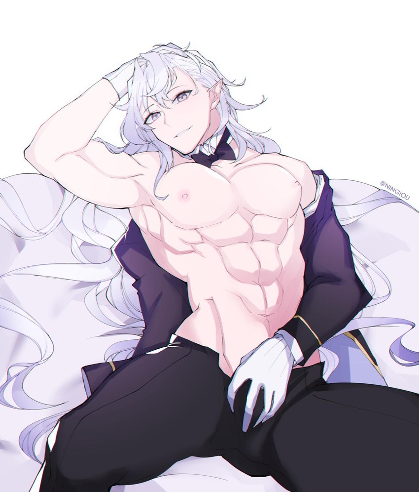 merlin (fate and 1 more) drawn by kyou_(iuciferic)