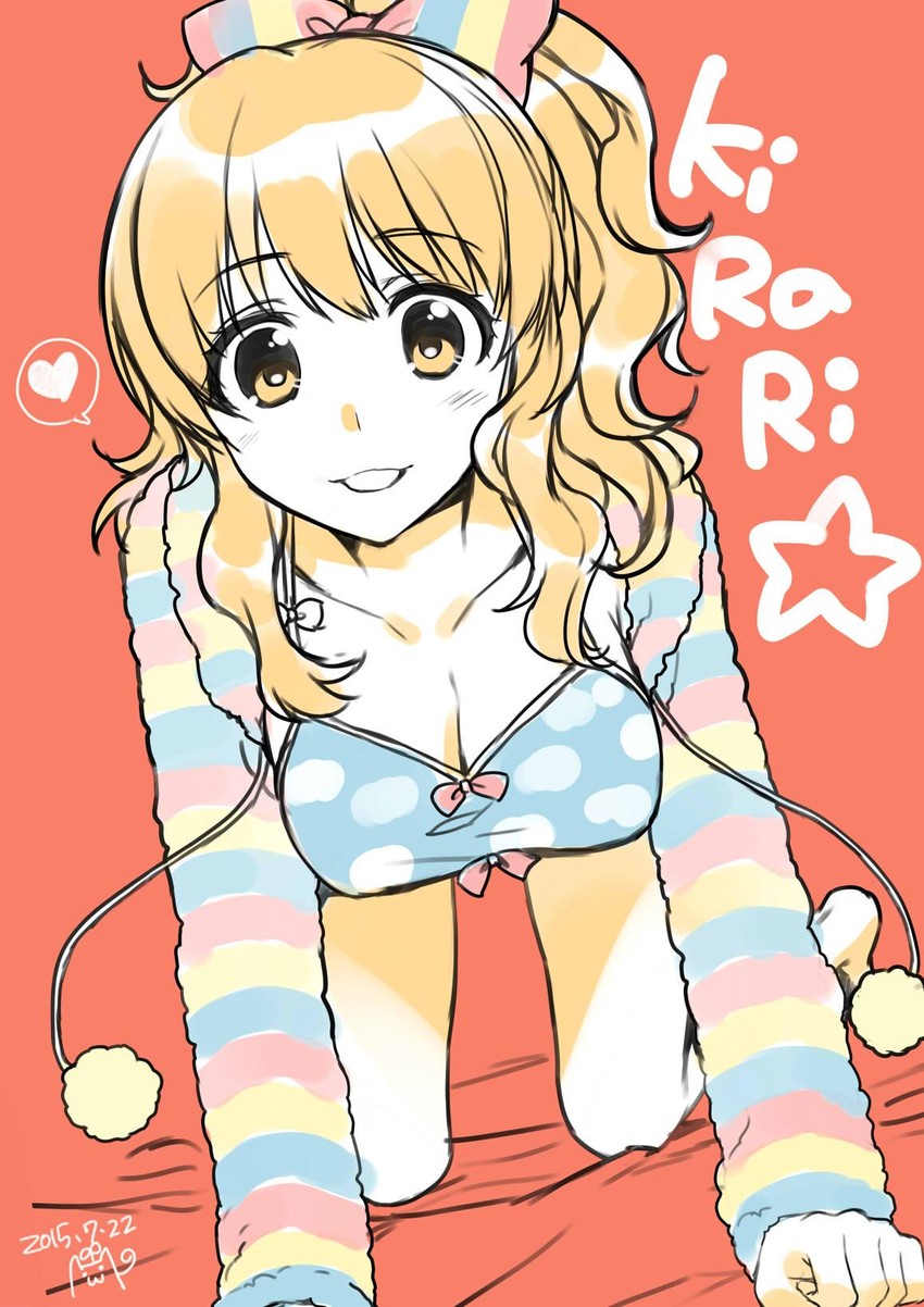 moroboshi kirari (idolmaster and 1 more) drawn by alpha_(yukai_na_nakamatachi)