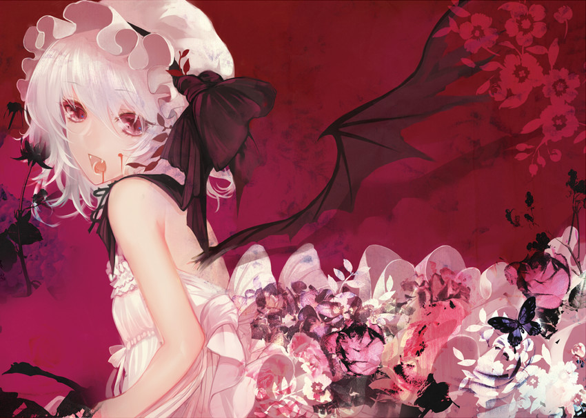remilia scarlet (touhou) drawn by apt