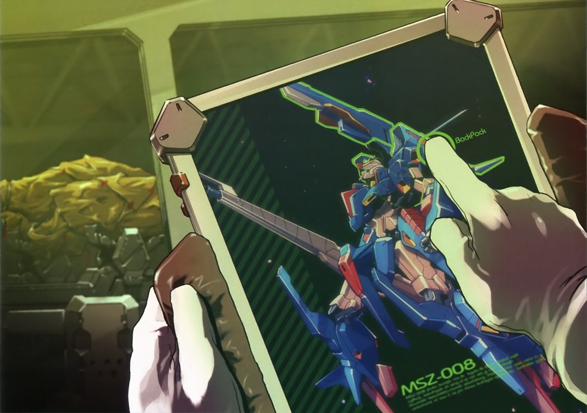 z ii gundam (gundam and 2 more) drawn by kenki_fujioka