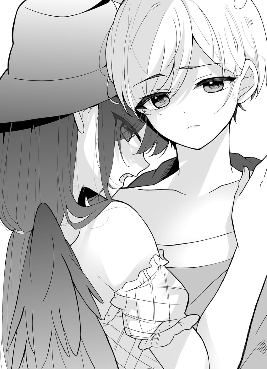 kicchou yachie and kurokoma saki (touhou) drawn by meimei_(meimei89008309)