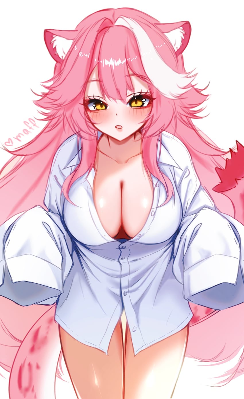 raora panthera (hololive and 1 more) drawn by meowmaffura