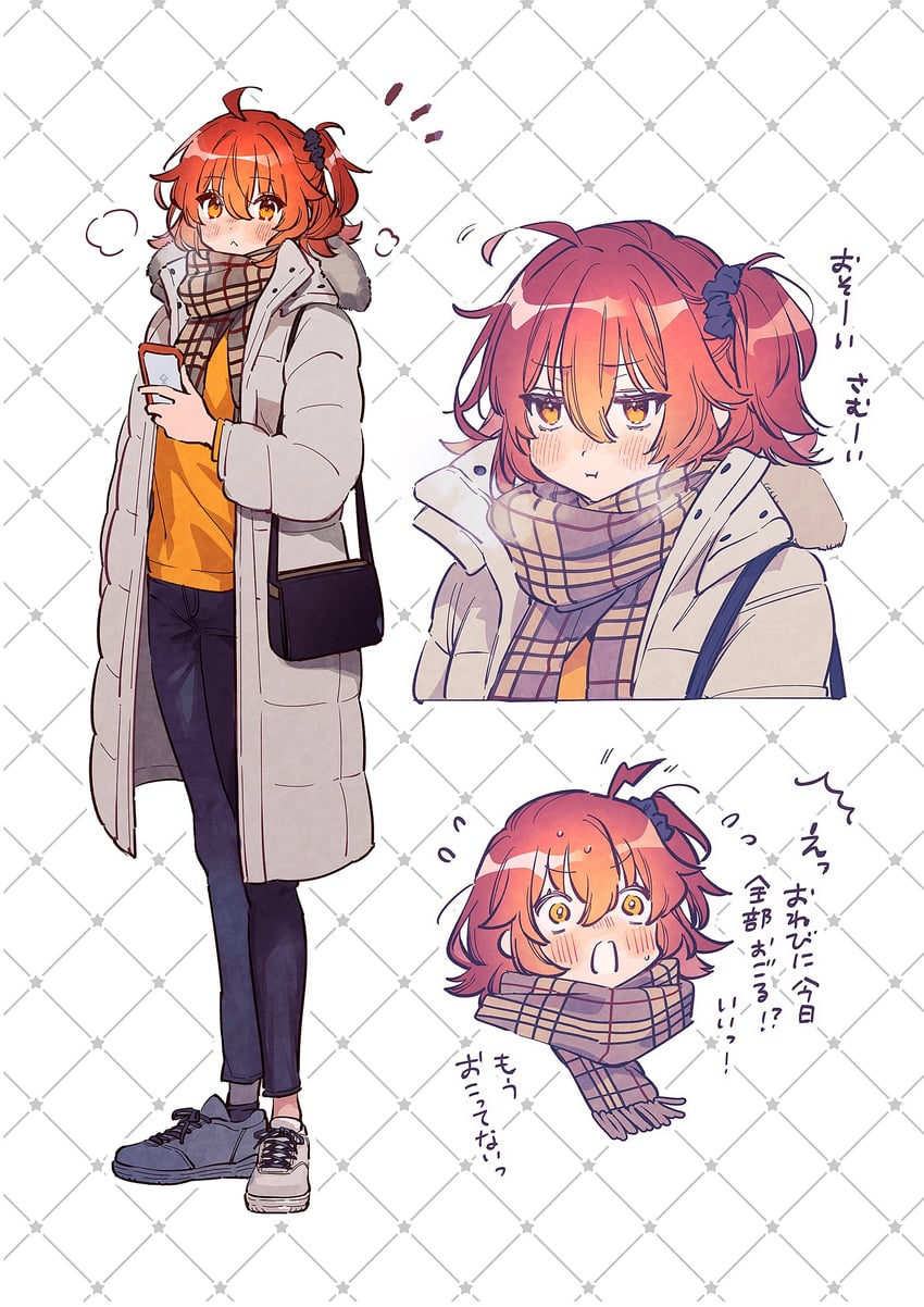 fujimaru ritsuka (fate and 1 more) drawn by uni_(nico02)