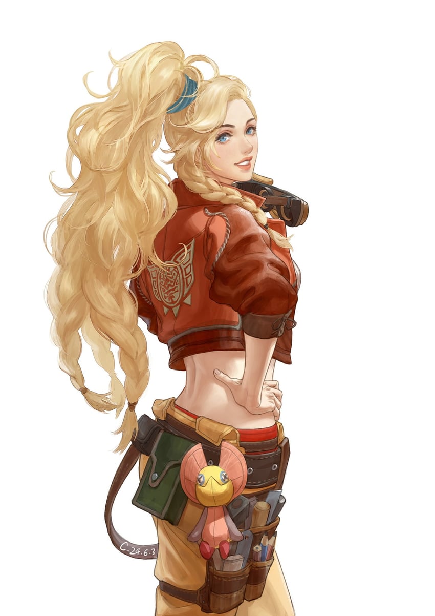 gemma and yian kut-ku (monster hunter and 1 more) drawn by qingxingzhen