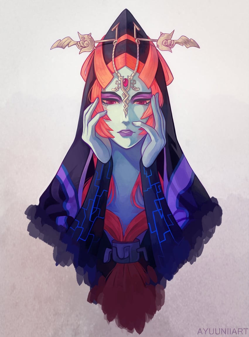 midna (the legend of zelda and 1 more) drawn by iubworks