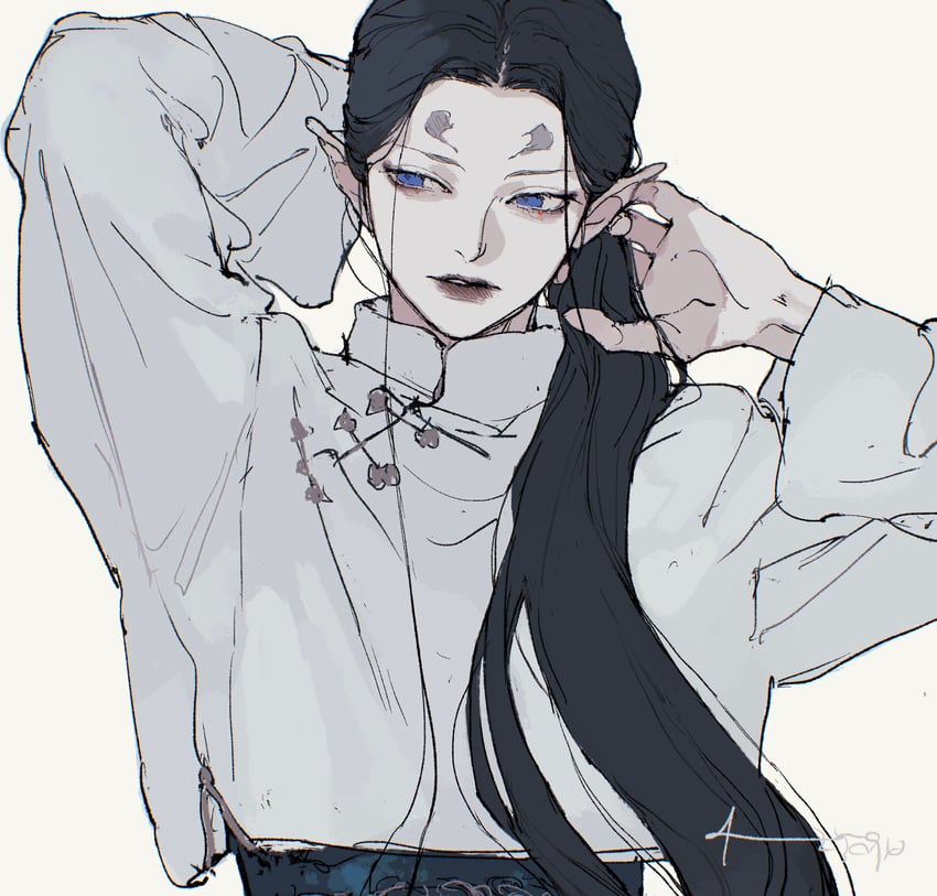 seiryu (final fantasy and 1 more) drawn by dadadadadaist