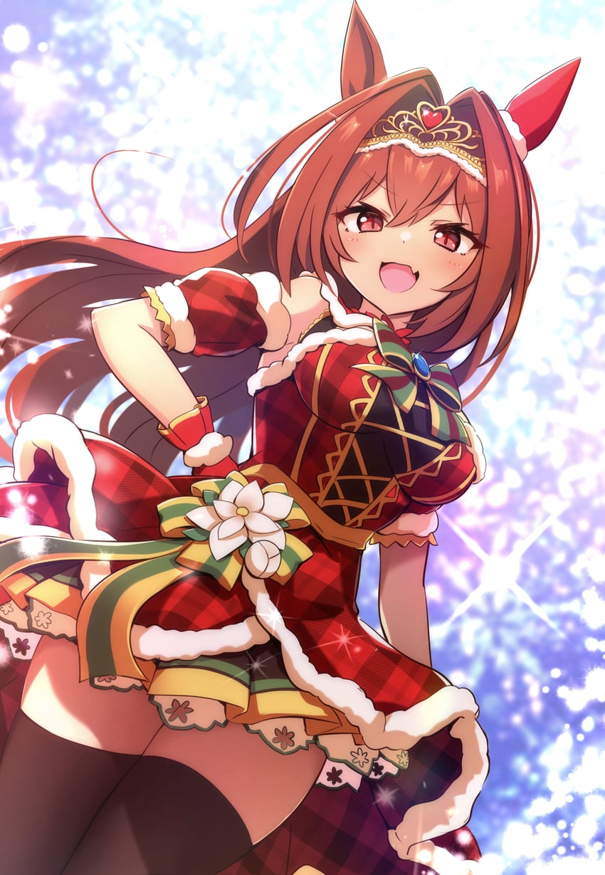 daiwa scarlet (umamusume) drawn by neko_senshi