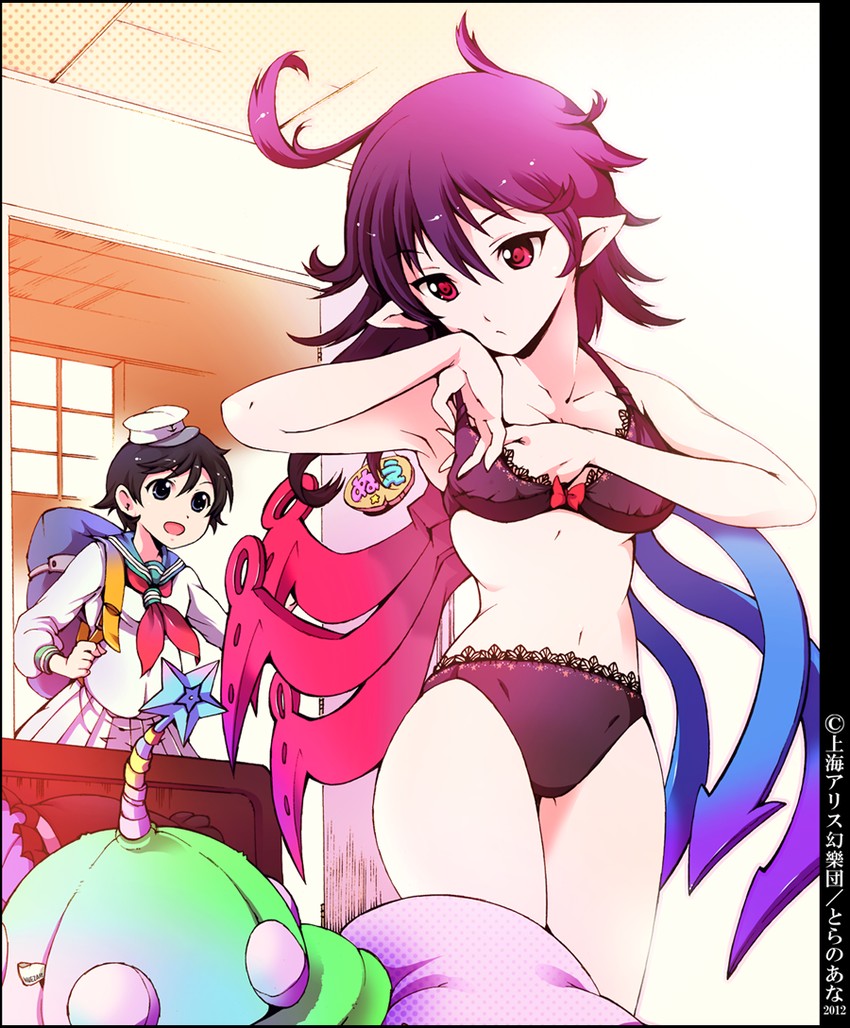 houjuu nue and murasa minamitsu (touhou) drawn by ichizen_(o_tori)