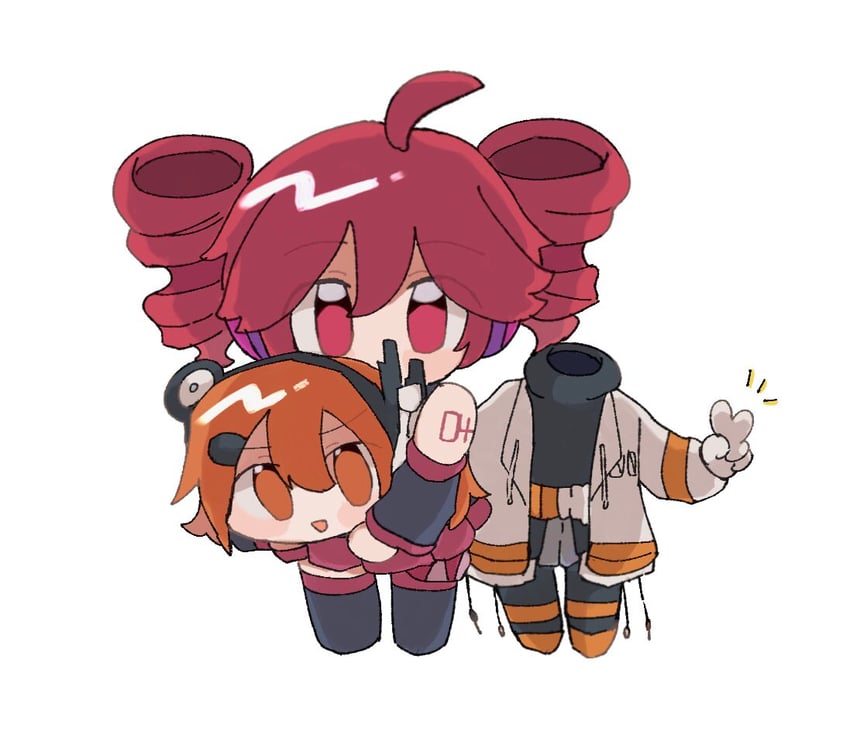 kasane teto and adachi rei (utau and 1 more) drawn by agyo_(ikayaki5252)