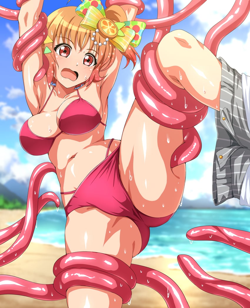 takami chika (love live! and 2 more) drawn by zanntetu