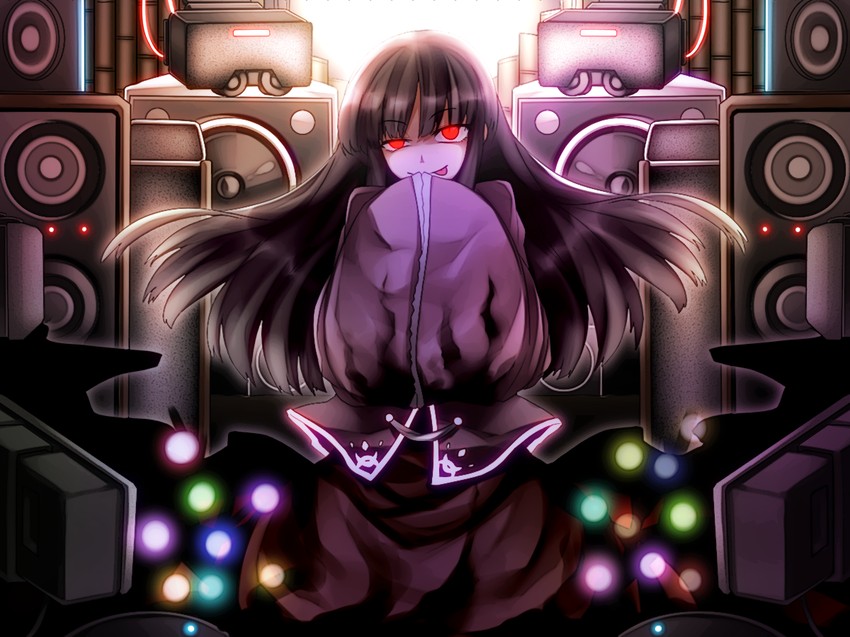 houraisan kaguya (touhou) drawn by kazetto