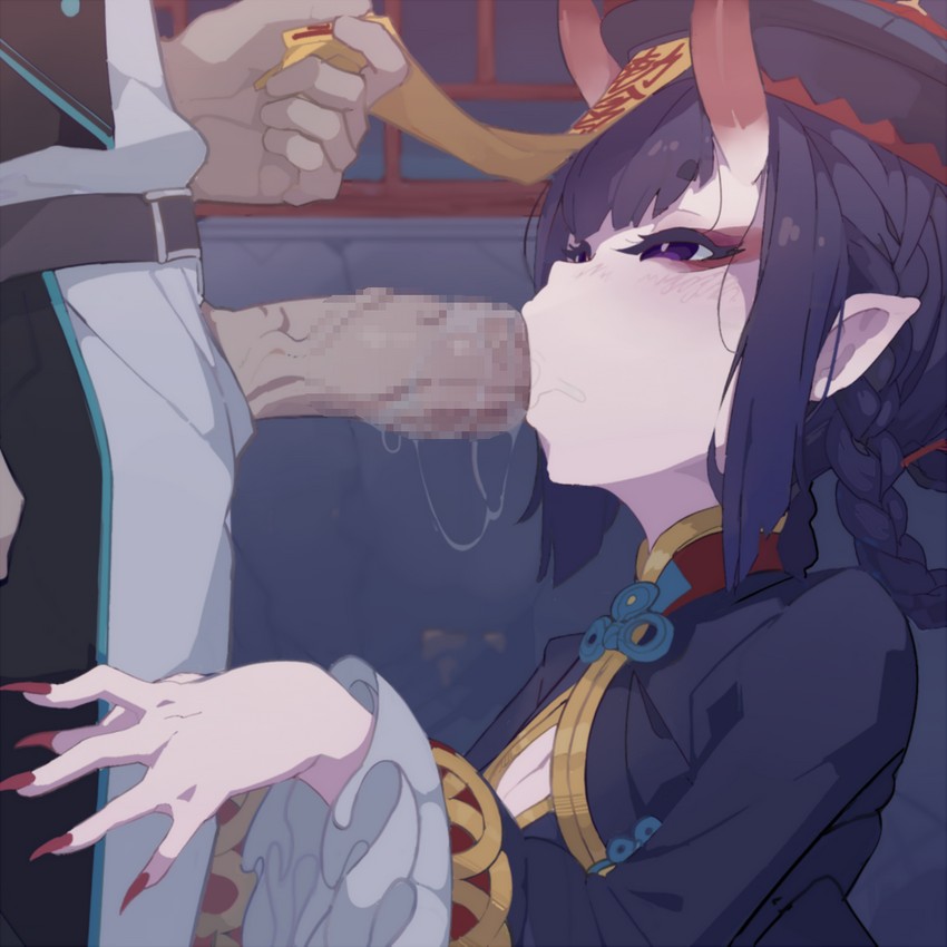 shuten douji (fate and 1 more) drawn by kakure_eria