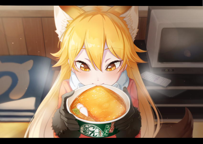ezo red fox (kemono friends) drawn by sangatsu_(sangatsu_05)