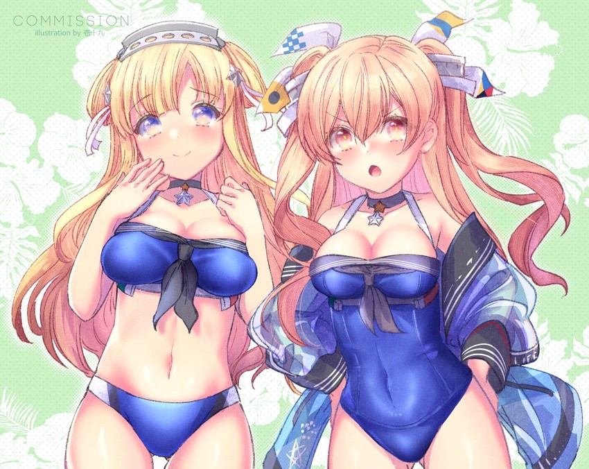 fletcher, johnston, johnston kai, and fletcher kai (kantai collection) drawn by ittokyu
