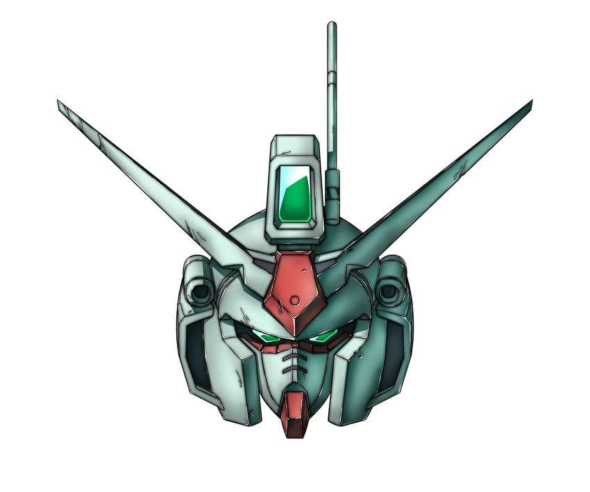 gundam gp-01 zephyranthes (gundam and 1 more) drawn by kainansang