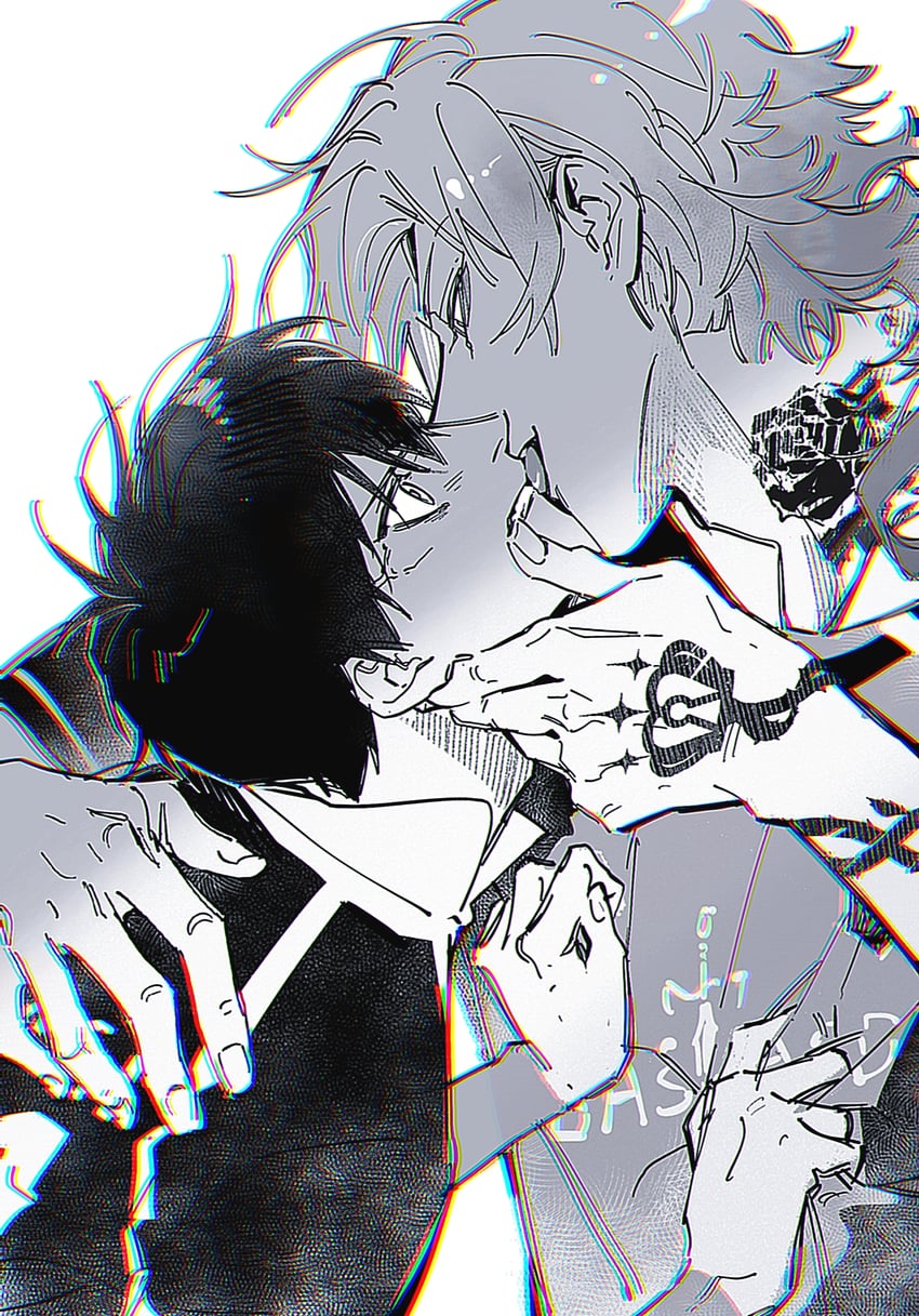 isagi yoichi and michael kaiser (blue lock) drawn by chimmyming