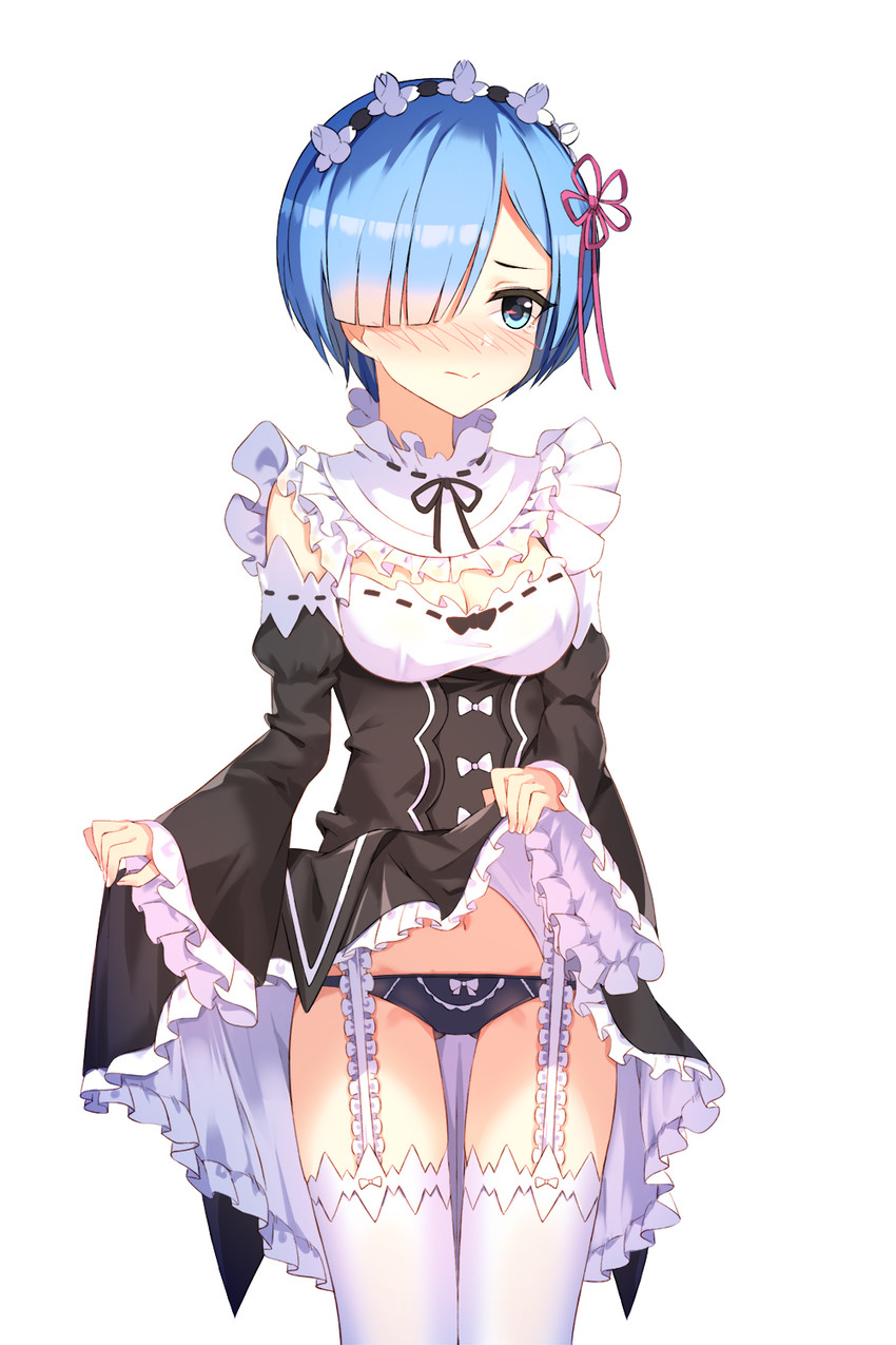 rem (re:zero kara hajimeru isekai seikatsu) drawn by ginon_(sjyh3466)