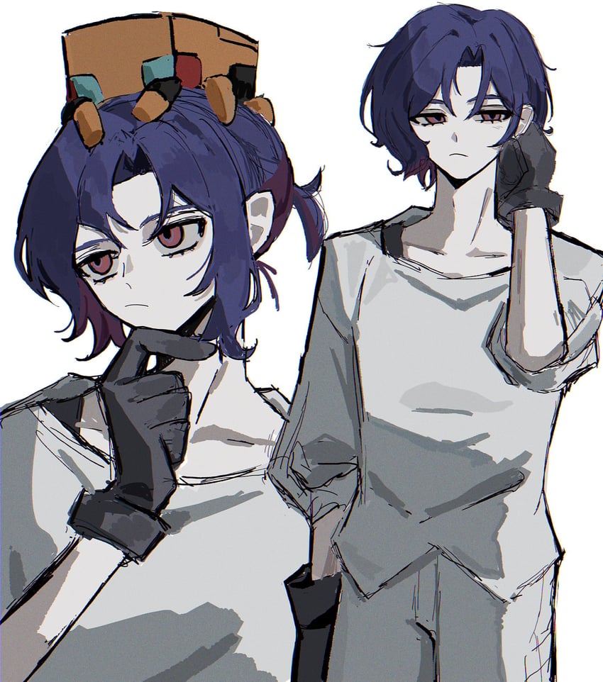 shuji ito and conch (gundam and 1 more) drawn by 0_0_1