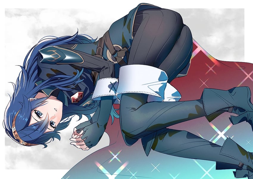 lucina (fire emblem and 1 more) drawn by ameno_(a_meno0)