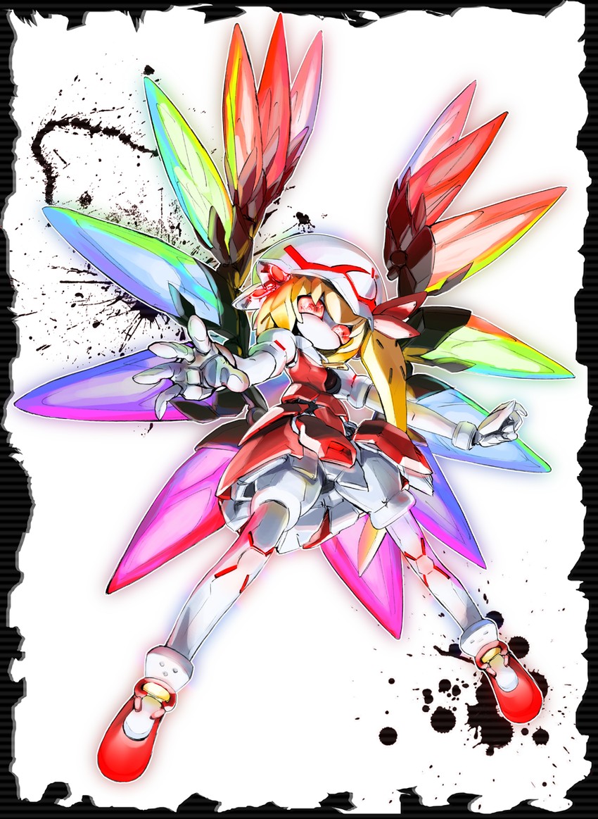 flandre scarlet (touhou and 1 more) drawn by asato_(zini)