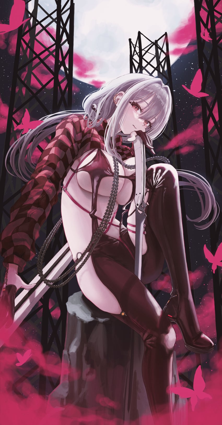 scarlet (goddess of victory: nikke and 2 more) drawn by sxrxri_a