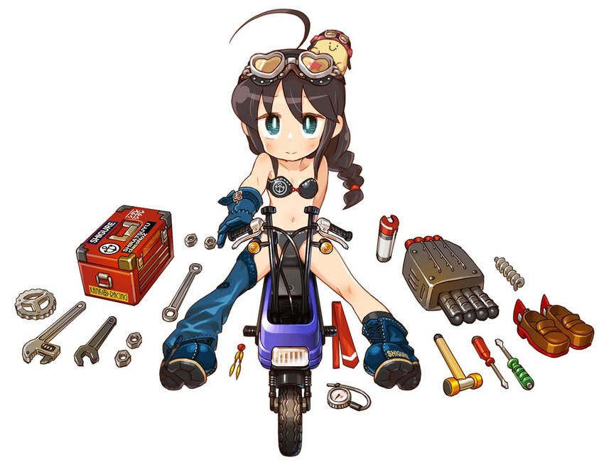 shigure and shigure kai ni (kantai collection) drawn by chaki_(teasets)
