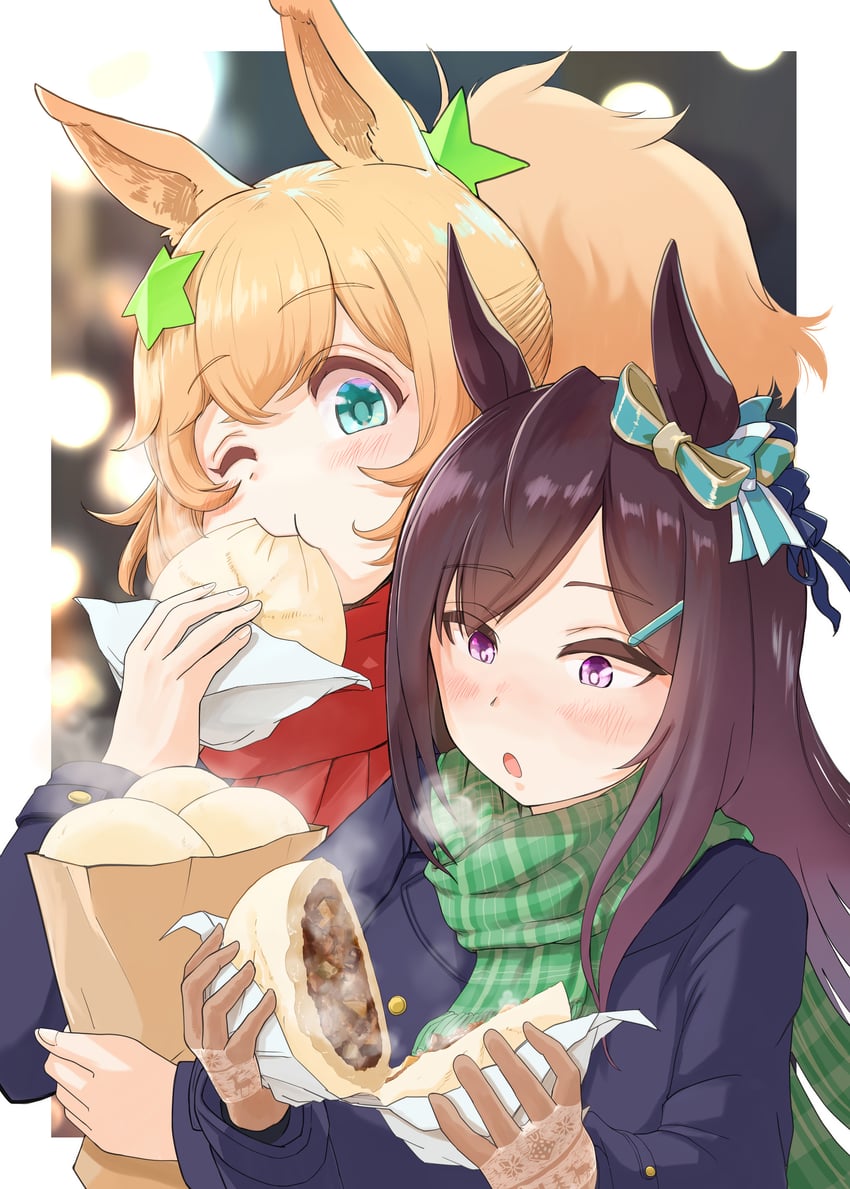 mejiro dober and taiki shuttle (umamusume) drawn by inuyama_tarou