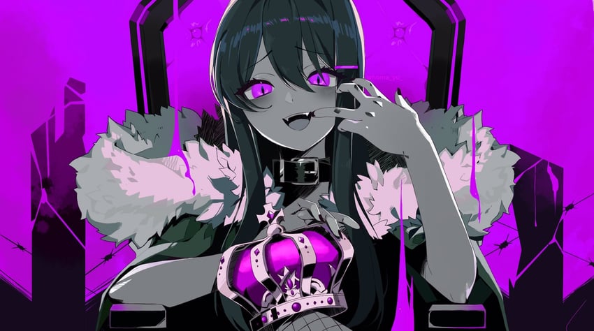 yuri (doki doki literature club and 1 more) drawn by saihara_homare