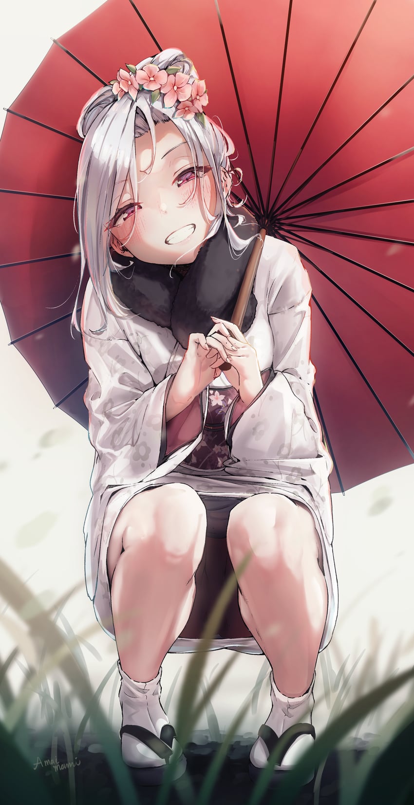 mutsuki (blue archive) drawn by amamami_prime