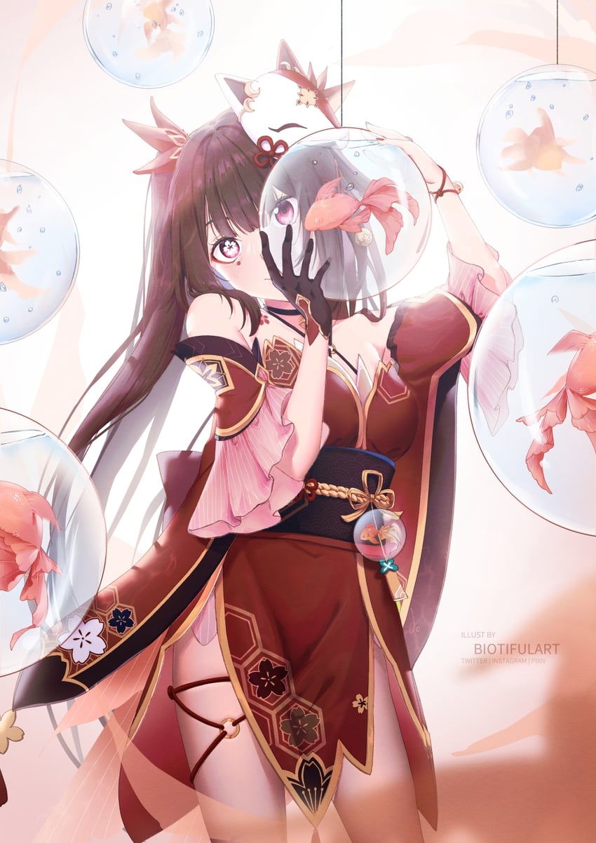 sparkle (honkai and 1 more) drawn by bio_tiful