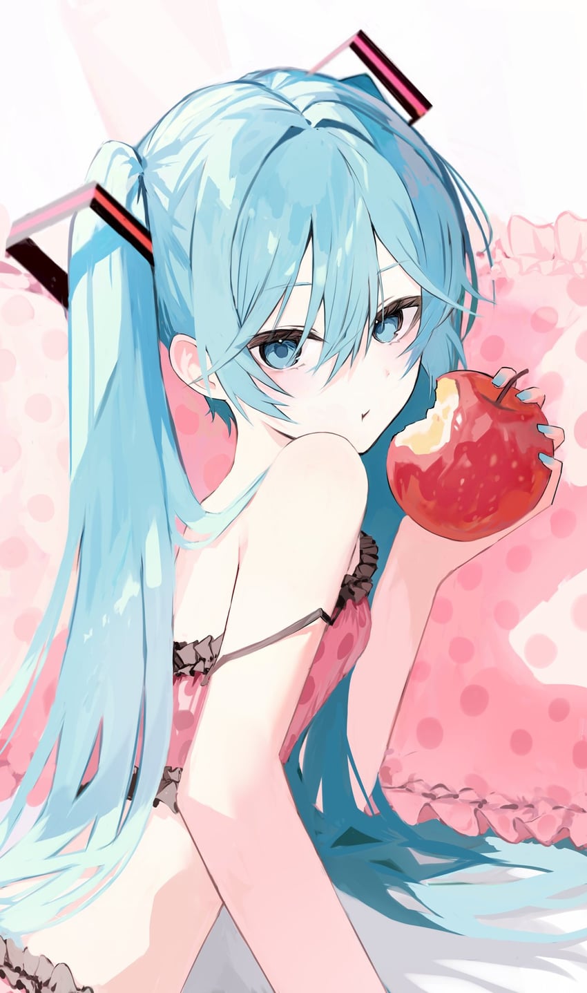 hatsune miku (vocaloid and 1 more) drawn by aoki_sora