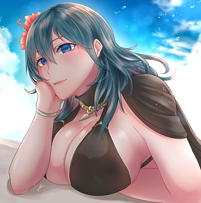 female byleth (fire emblem and 2 more) drawn by yori_(a_a_yori)
