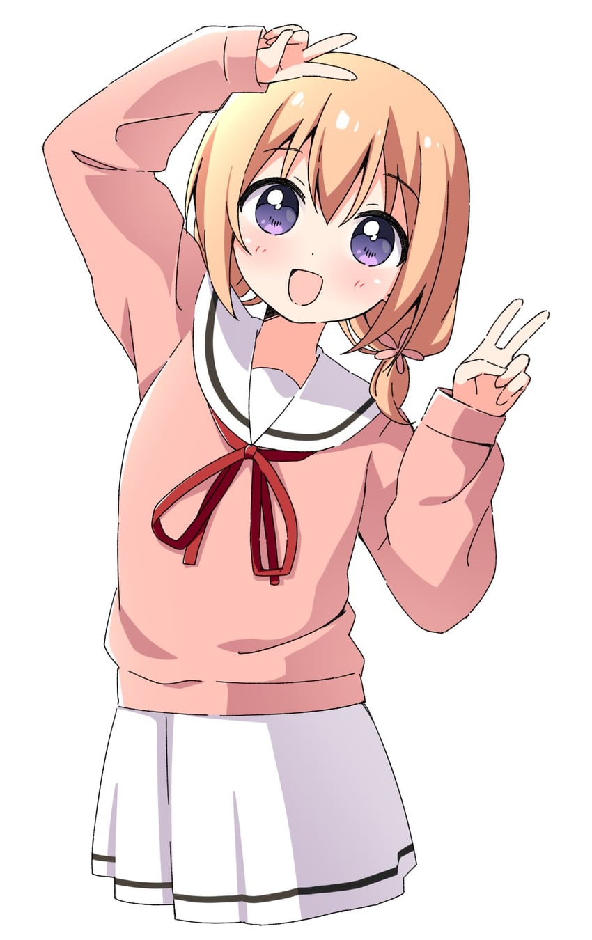 hoto cocoa (gochuumon wa usagi desu ka?) drawn by haru_(konomi_150)