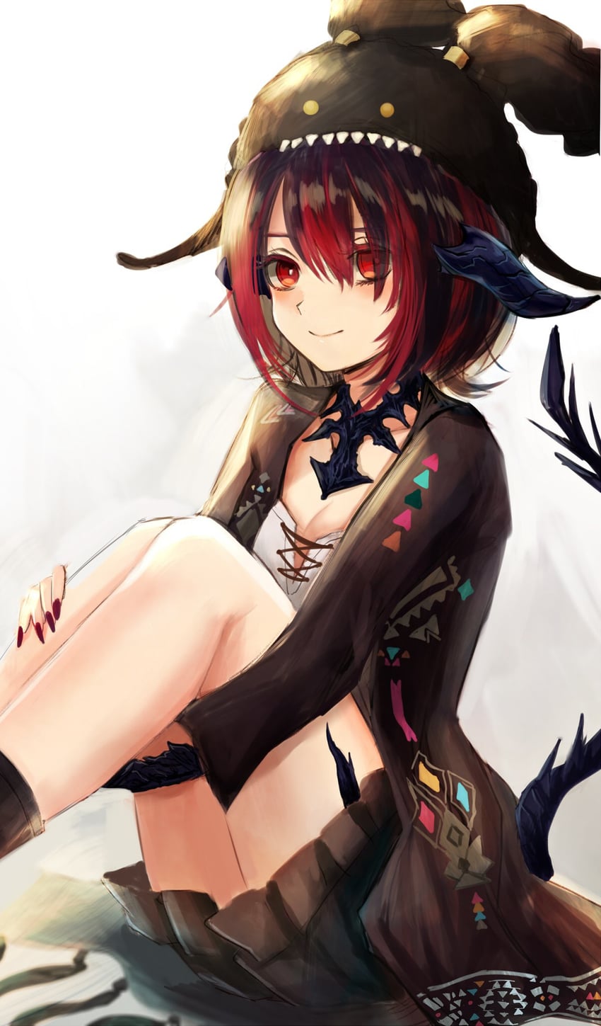 warrior of light (final fantasy and 1 more) drawn by maho_moco
