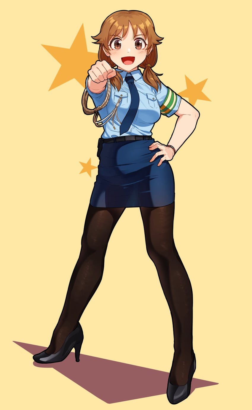 katagiri sanae (idolmaster and 1 more) drawn by kamille_(vcx68)
