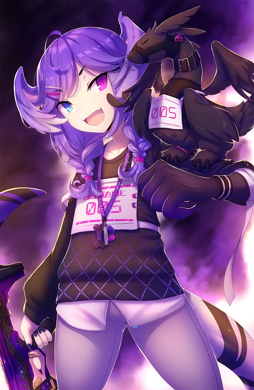 selen tatsuki and ember (nijisanji and 1 more) drawn by crunchobar