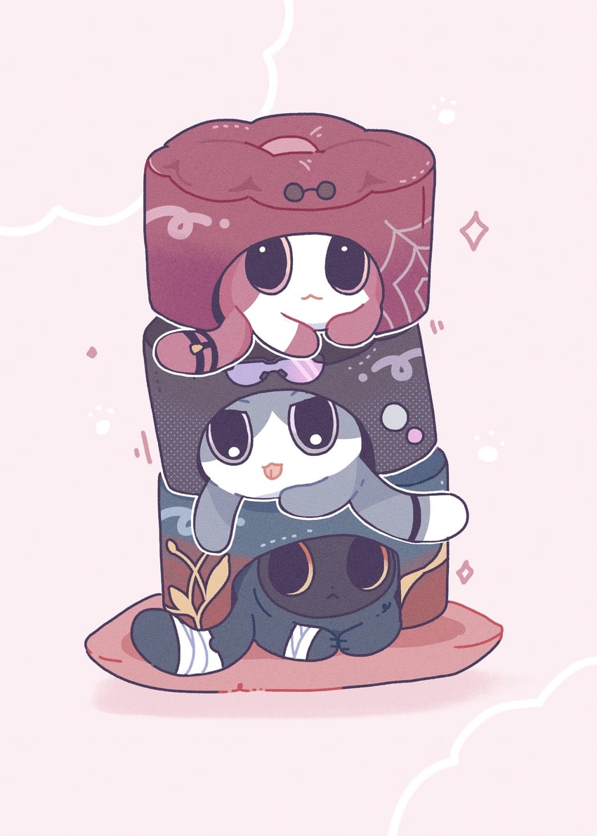 kafka, silver wolf, and blade (honkai and 1 more) drawn by bulbaasaur