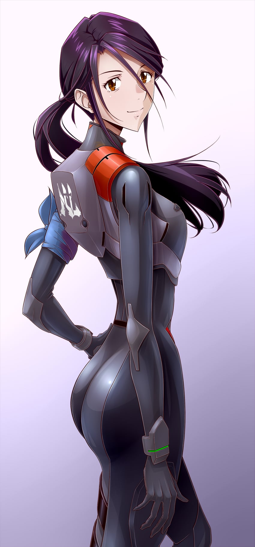 katsuragi misato (neon genesis evangelion and 2 more) drawn by uni+