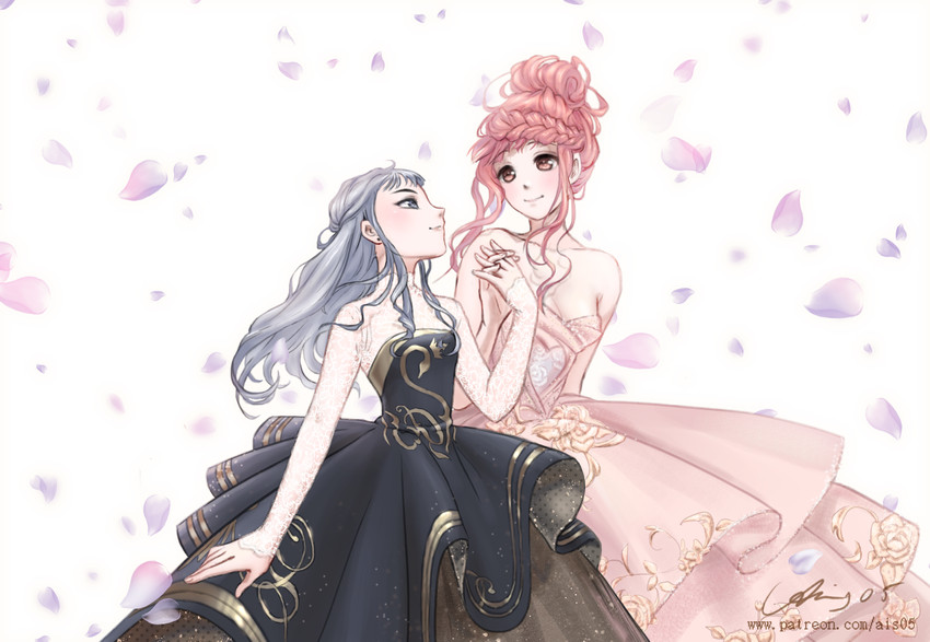 nikki and kimi (nikki and 1 more) drawn by ais05