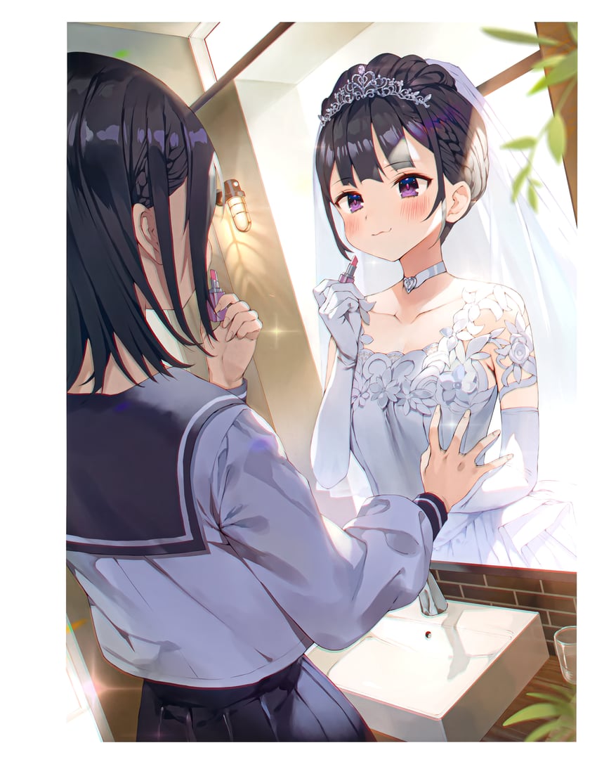 original and 1 more drawn by gaou_(umaiyo_puyoman)