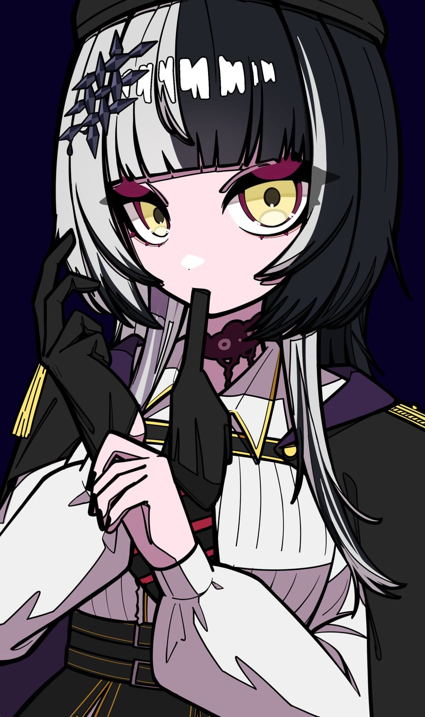 shiori novella (hololive and 1 more) drawn by yuvur1