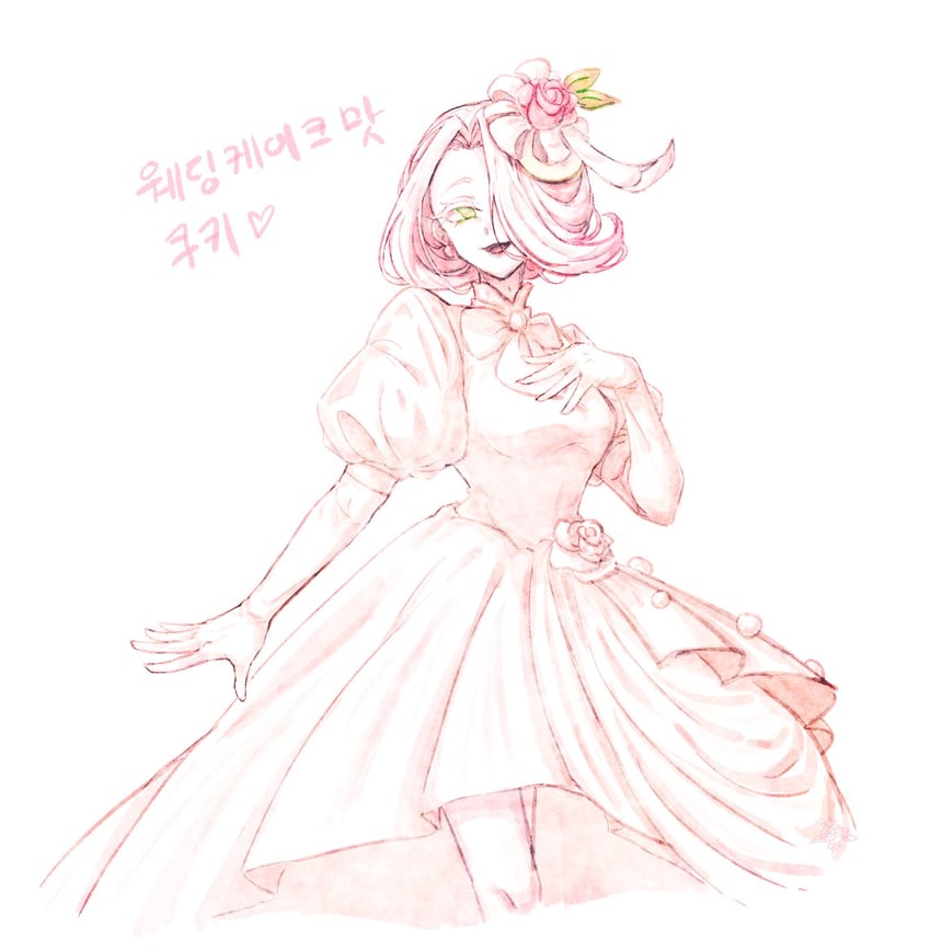 wedding cake cookie (cookie run and 1 more) drawn by pa_ng_hovkf9