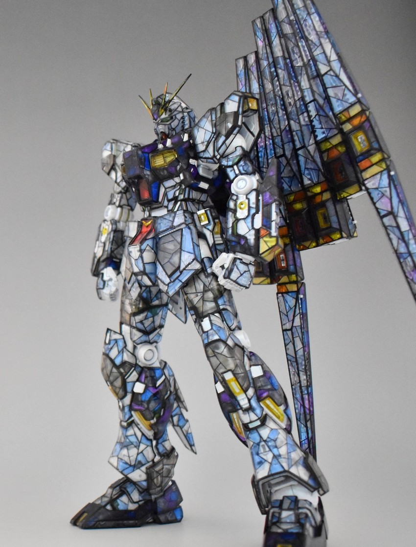 nu gundam (gundam and 1 more) drawn by sui_(sui4121)