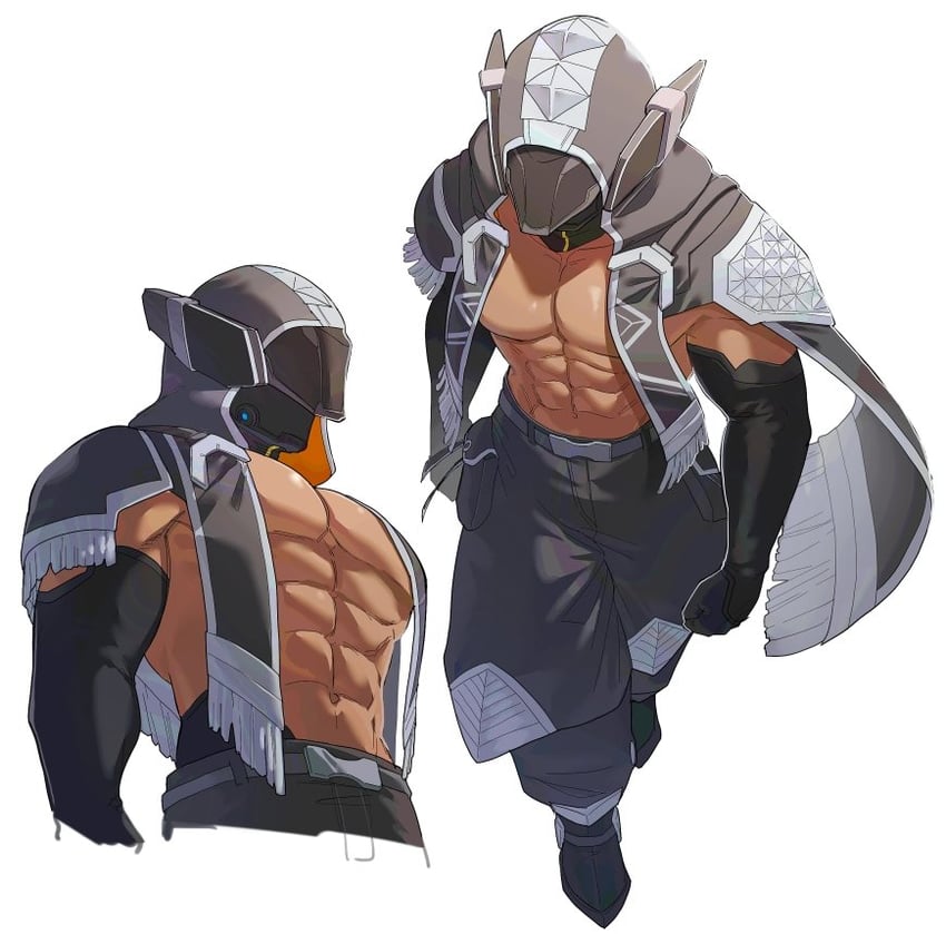 protagonist (phantasy star and 1 more) drawn by hakidashi_11
